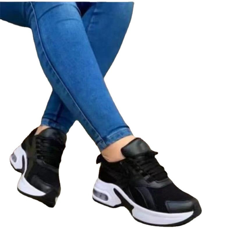 Damen sportliche Sneakers mit dämpfender Sohle und atmungsaktiver Mesh-Oberfläche Stalluxe