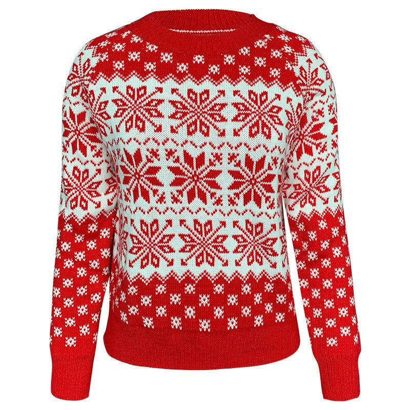 Damen Winterpullover mit folkloristischem Muster Stalluxe