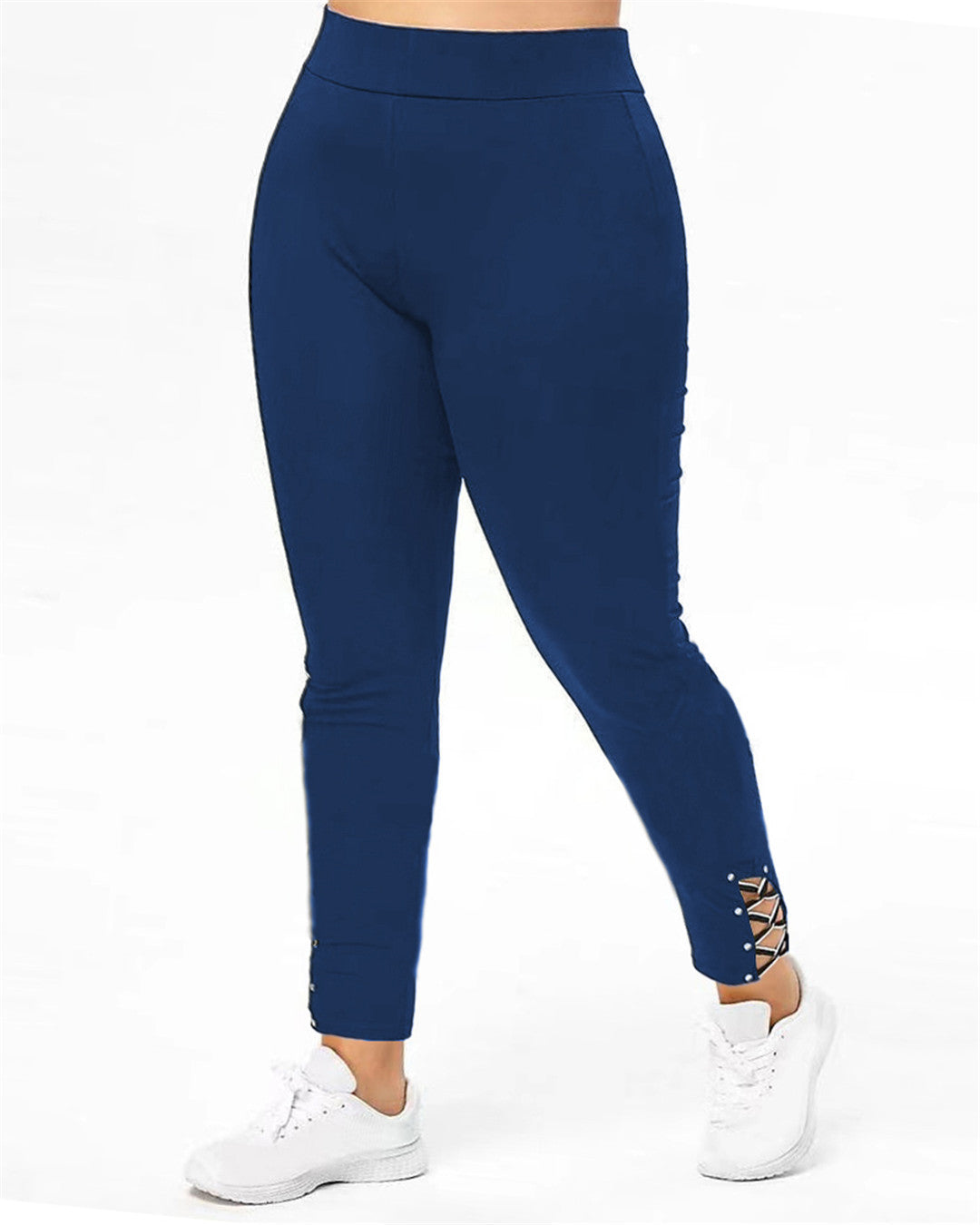 Damen Sportleggings mit dekorativen Schnürdetails Stalluxe
