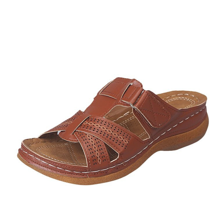 Damen Komfortable Riemensandalen mit verstellbarem Riemen und ergonomischer Sohle Stalluxe
