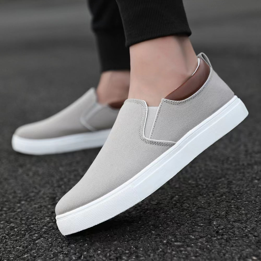 Damen Bequeme Slip-On Sneakers mit atmungsaktiver Oberflächenstruktur Stalluxe