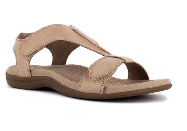Damen Freizeit-Sandalen mit verstellbaren Riemen und ergonomischem Fußbett Stalluxe