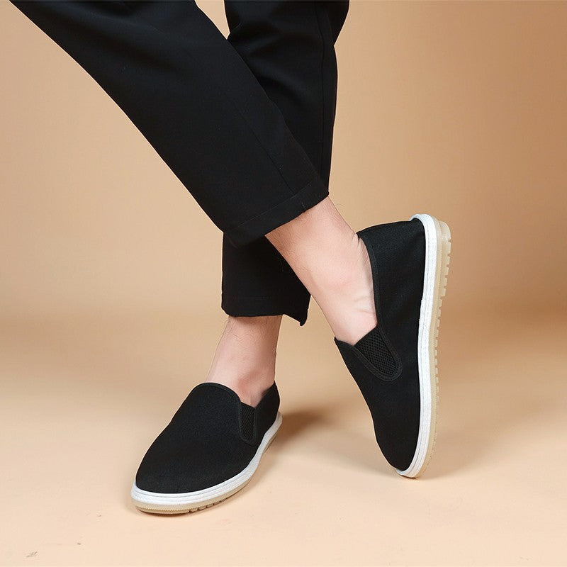 Damen Bequeme Slip-On Freizeitschuhe mit atmungsaktiven Einsätzen Stalluxe