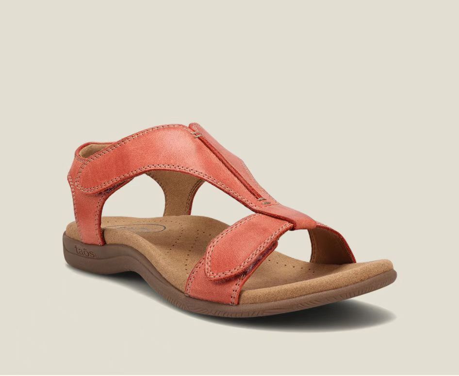 Damen Freizeit-Sandalen mit verstellbaren Riemen und ergonomischem Fußbett Stalluxe