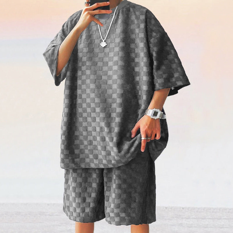 Damen Lässiges Zweiteiler-Set mit strukturiertem Design Stalluxe
