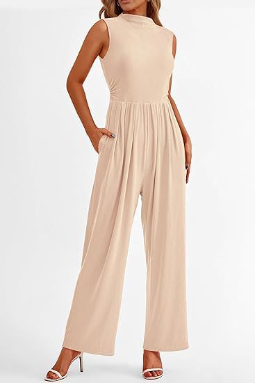 Damen elegante Flowy Jumpsuit Stalluxe