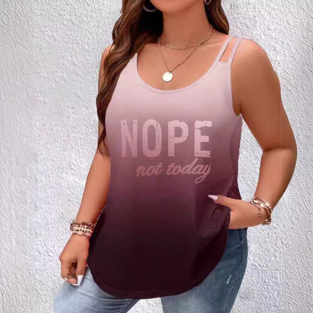 Damen lässiges Tanktop mit abgerundetem Saum und Schulterdetails Stalluxe