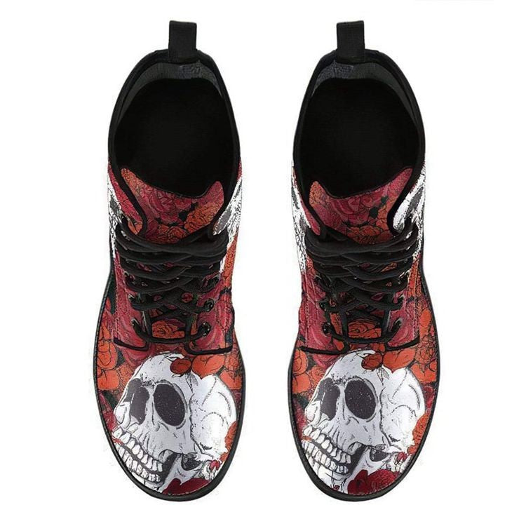 Damen Stiefel mit einzigartigem Totenkopf-Design Stalluxe