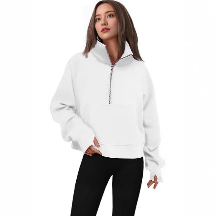 Damen Sportlicher Hoodie Stalluxe