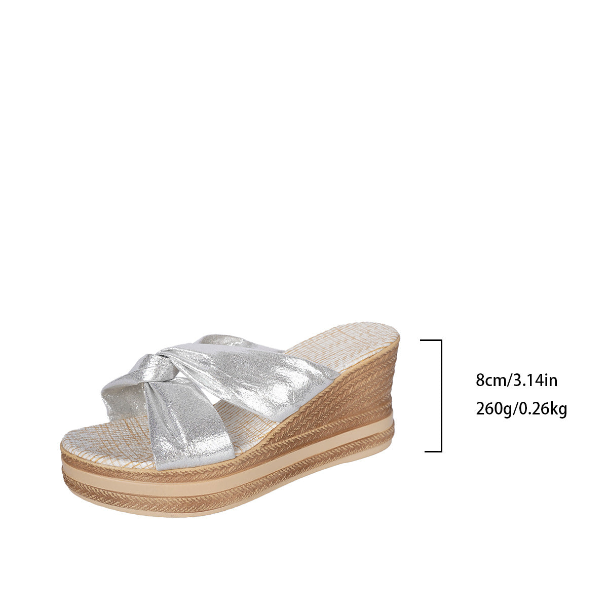 Damen Wedge-Sandalen mit elegantem Design und komfortablem Fußbett Stalluxe