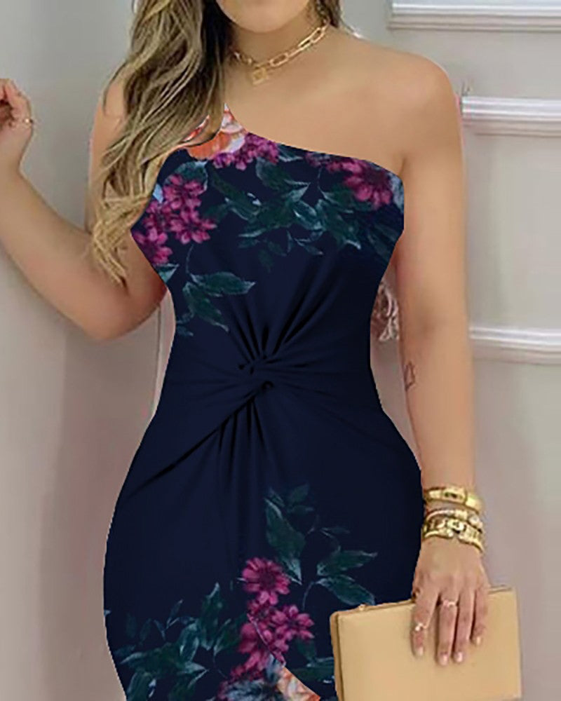 Damen Midi-Kleid mit elegantem Off-Shoulder-Ausschnitt Stalluxe