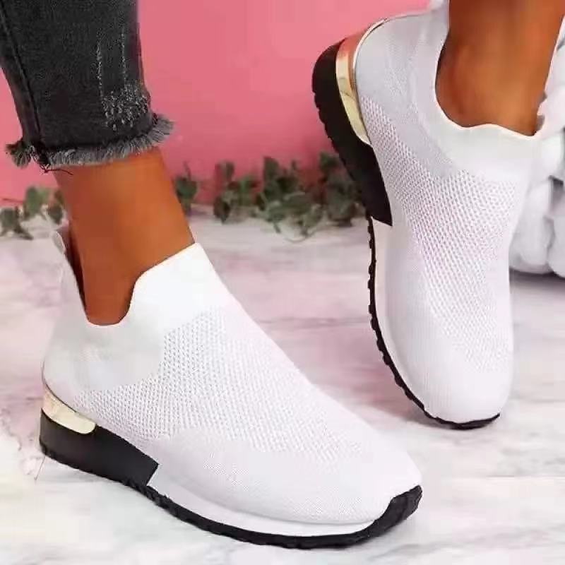 Damen Atmungsaktive Slip-On Freizeitschuhe mit modischem Design Stalluxe