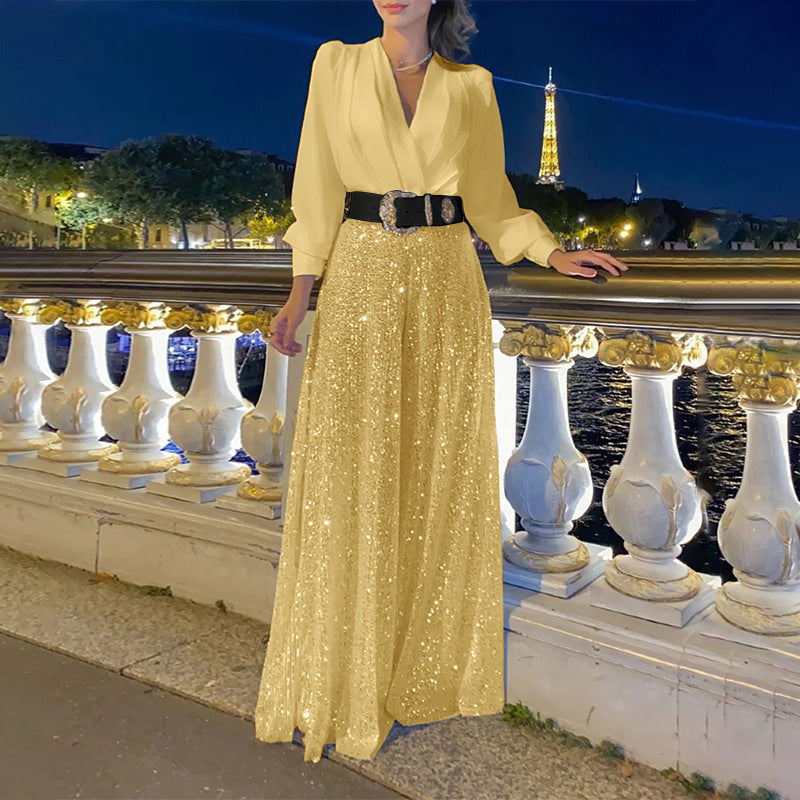 Damen Glamouröser Abendkleid Stalluxe