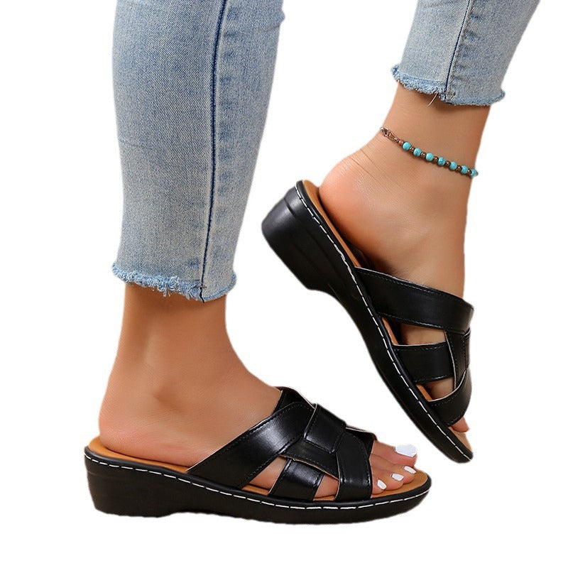 Damen Elegante und bequeme Riemensandaletten Stalluxe
