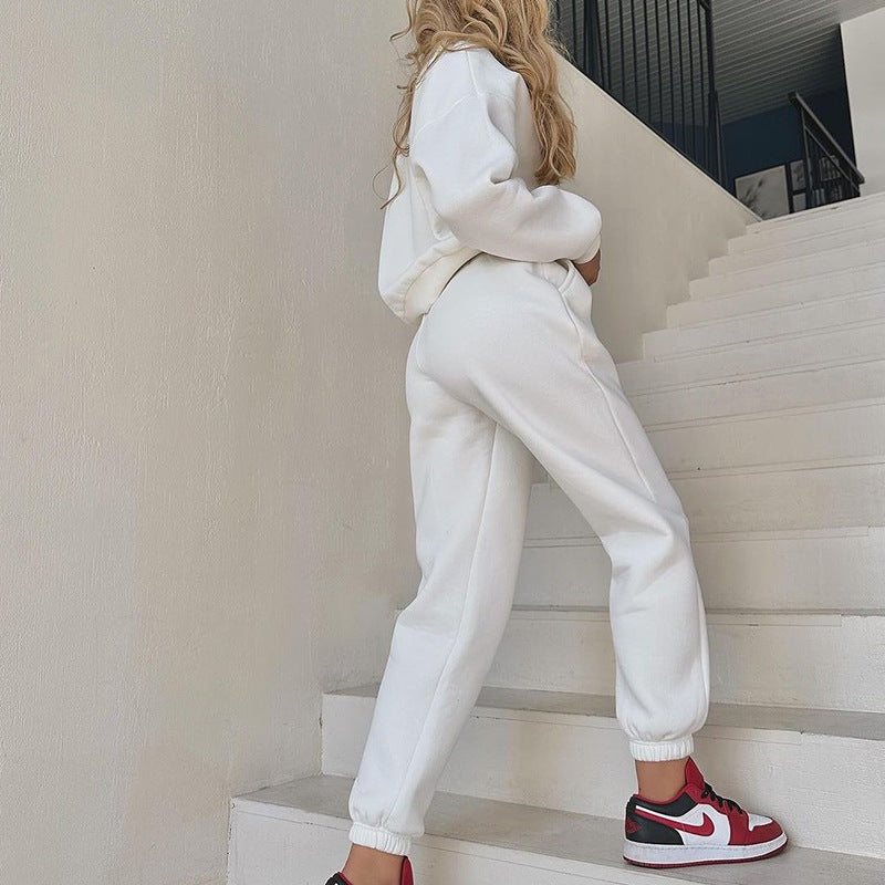 Damen lässiger Sweatanzug mit weitem Schnitt und angenehmem Tragekomfort Stalluxe