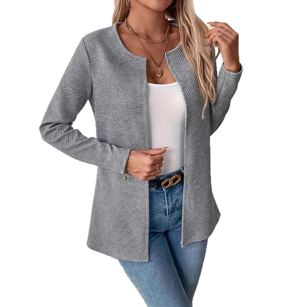 Damen elegante und vielseitige Strickjacke Stalluxe