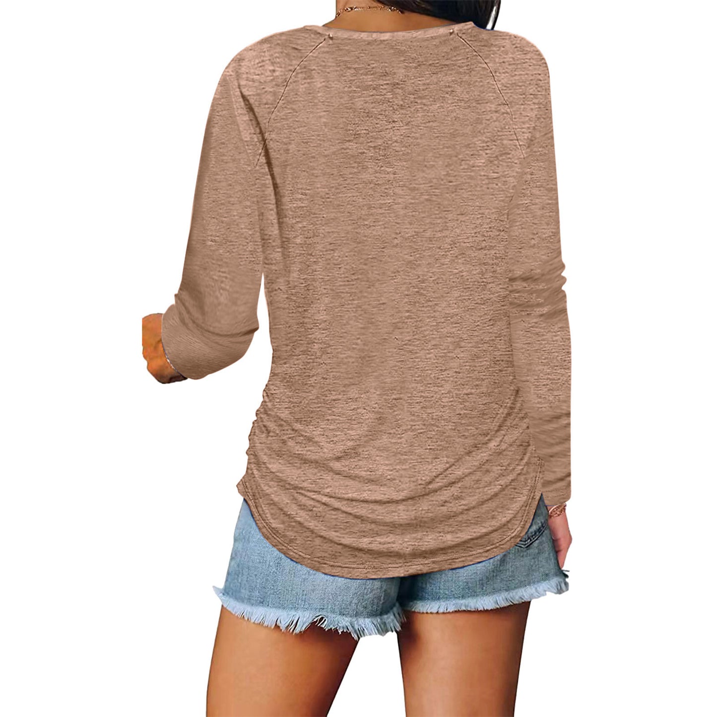 Damen Lässiges Longsleeve mit Zip-Detail Stalluxe