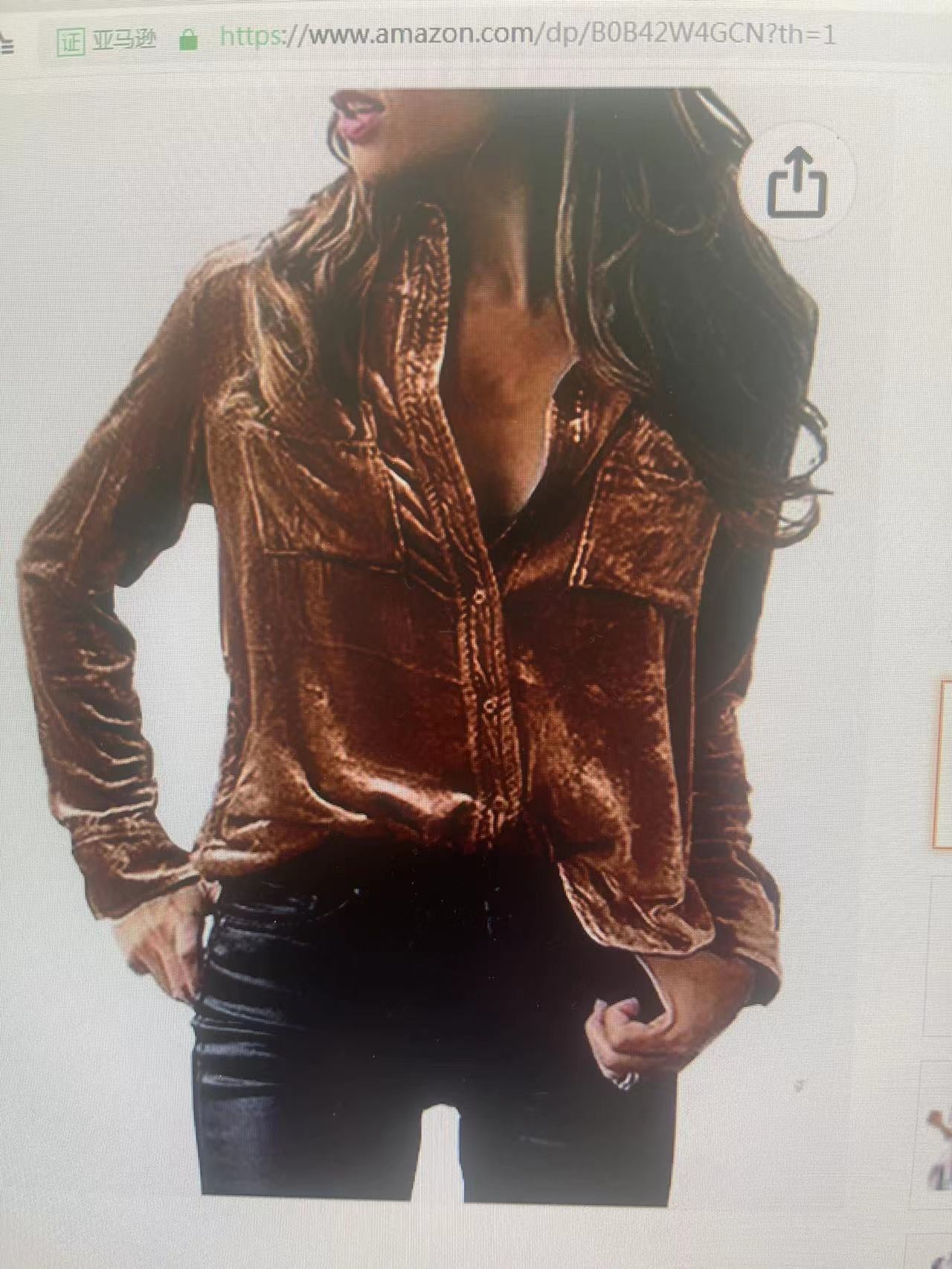 Damen Satin Bluse mit dekorativen Brusttaschen Stalluxe