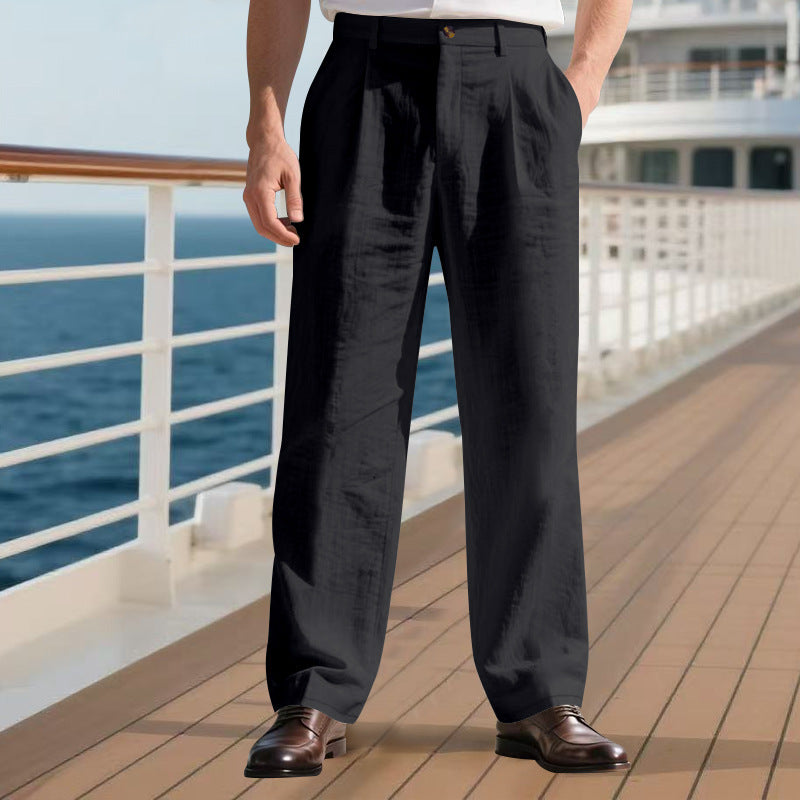 Herren Hochwertige Sommerhose Stalluxe