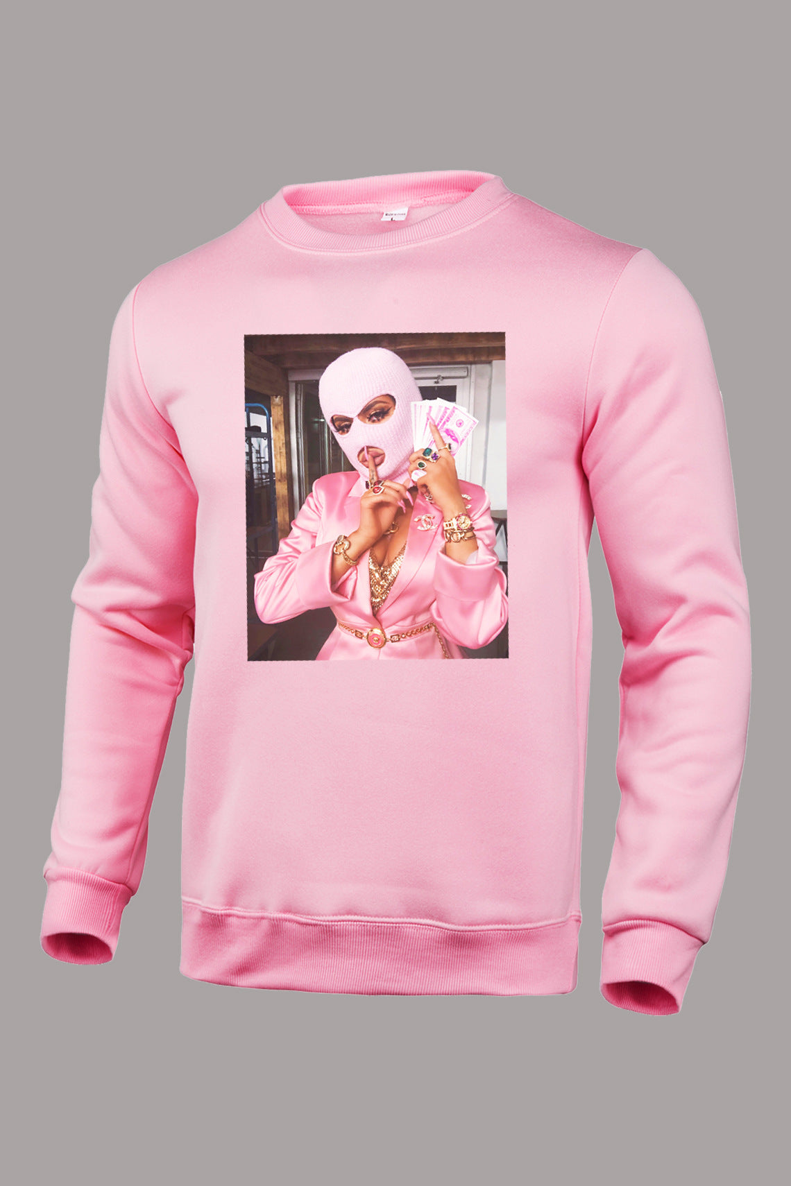 Damen Sweatshirt mit urbanem Grafikdesign Stalluxe