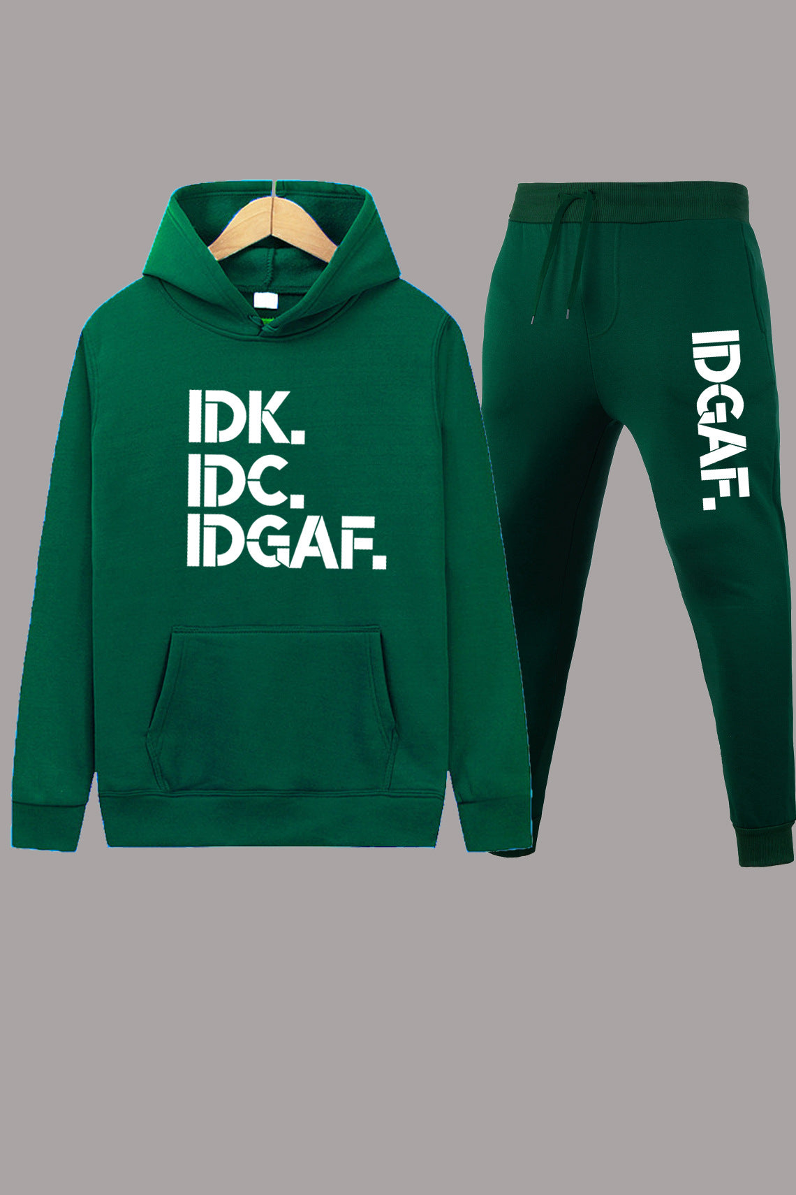 Damen Hoodie- und Jogginghose Set mit beeindruckendem Slogan-Design Stalluxe