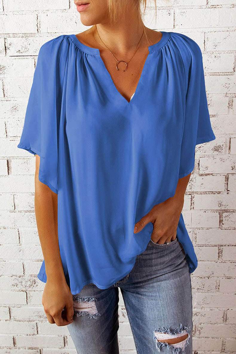 Women's Elegant Chiffon Blouse Stalluxe