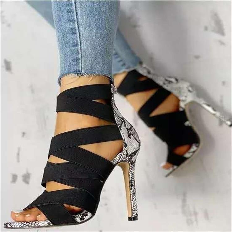 Damen elegante und trendige Stilettos mit flexiblem Riemen-Design Stalluxe