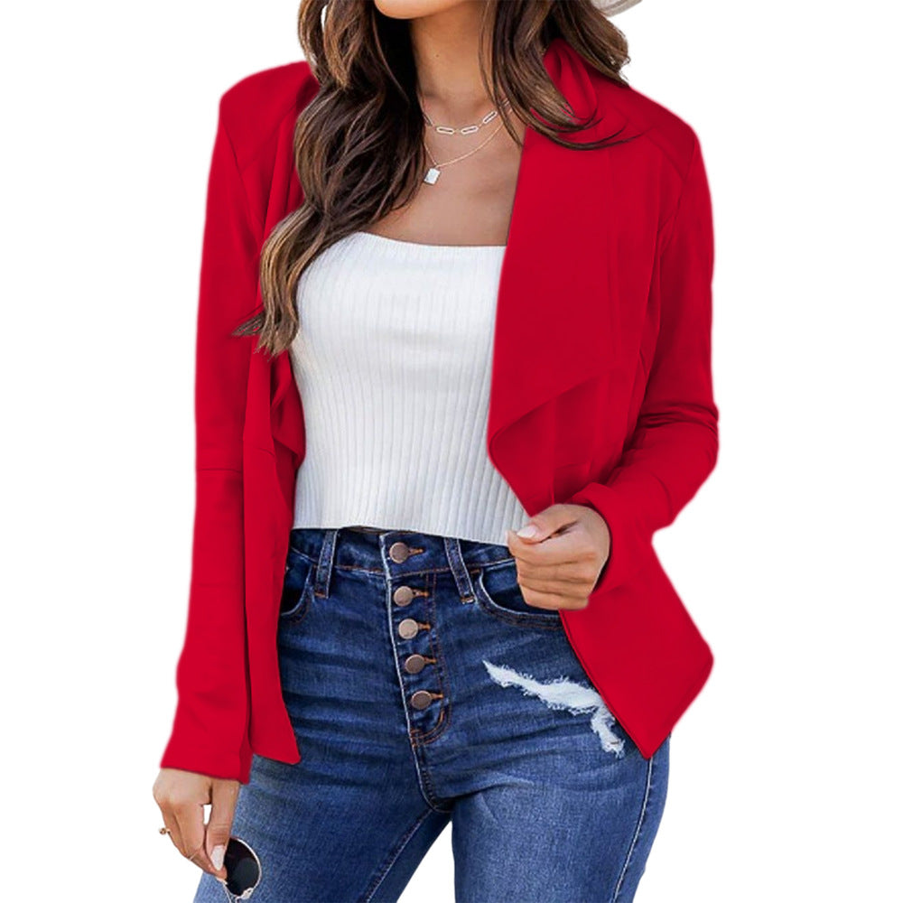 Damen elegante und lässige Blazerjacke Stalluxe