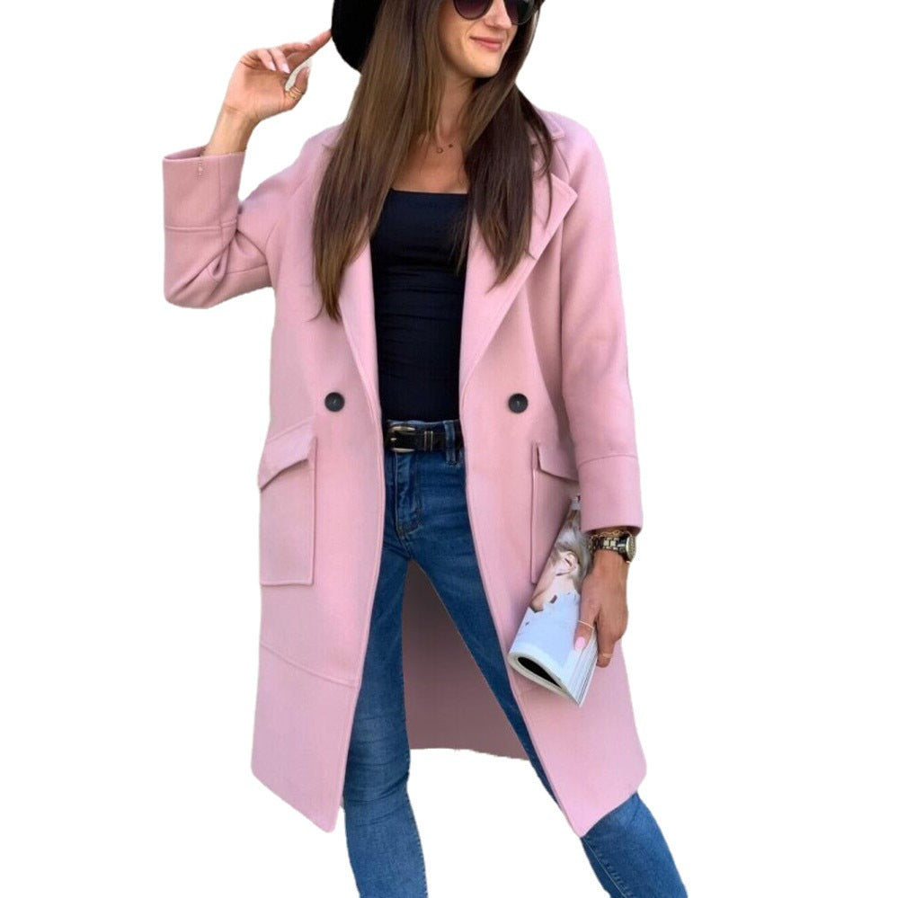 Damen Übergangsjacke mit modischem Schnitt und praktischen Taschen Stalluxe