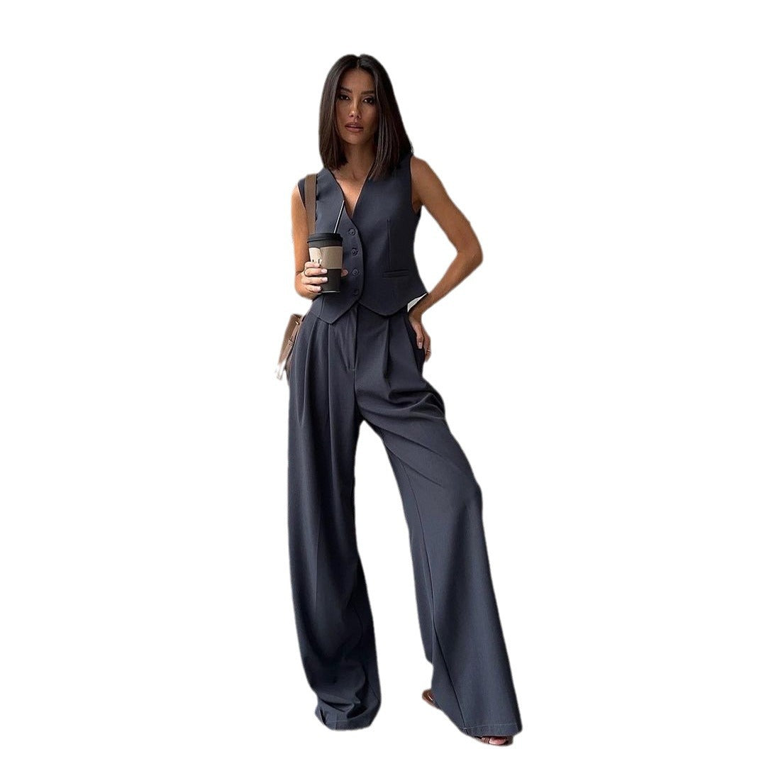 Damen elegante Weste mit komfortablem Schnitt Stalluxe