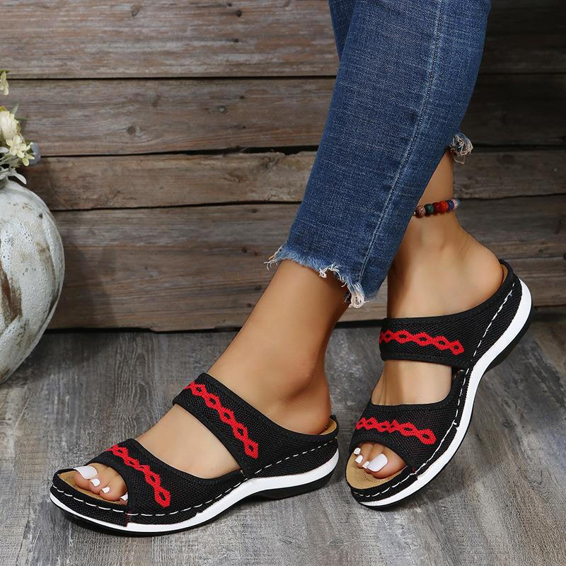 Damen Komfortable Clogs mit verstellbaren Riemen und atmungsaktivem Obermaterial Stalluxe