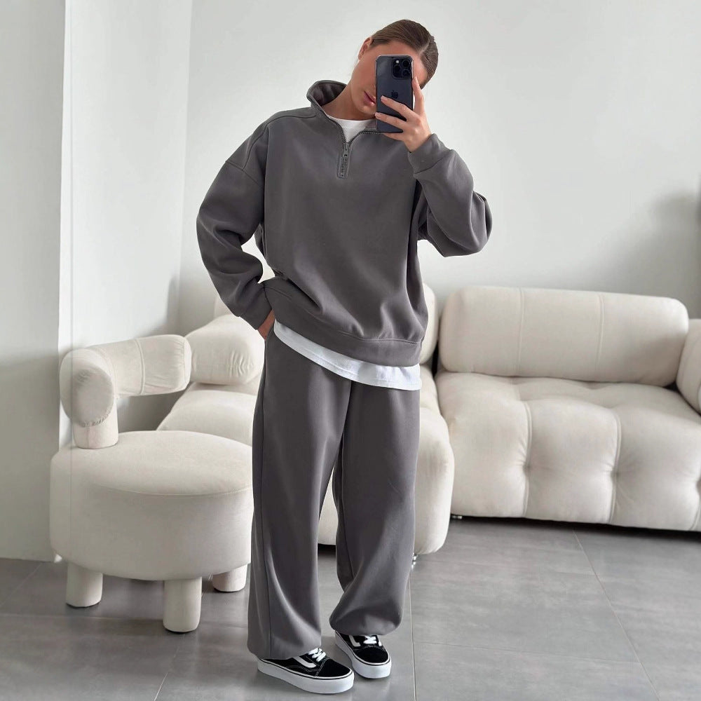 Damen lässiger Hoodie und Jogginghose Stalluxe