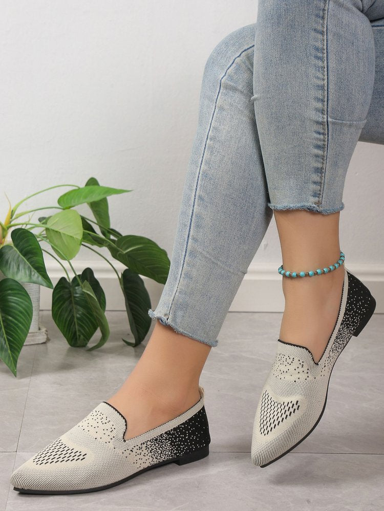 Damen Elegante und bequeme Ballerinas mit modischem Obermaterial Stalluxe