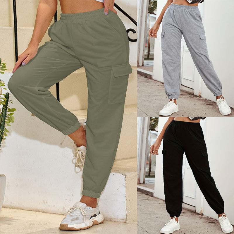 Frauen Cargo Stil Jogginghose Stalluxe