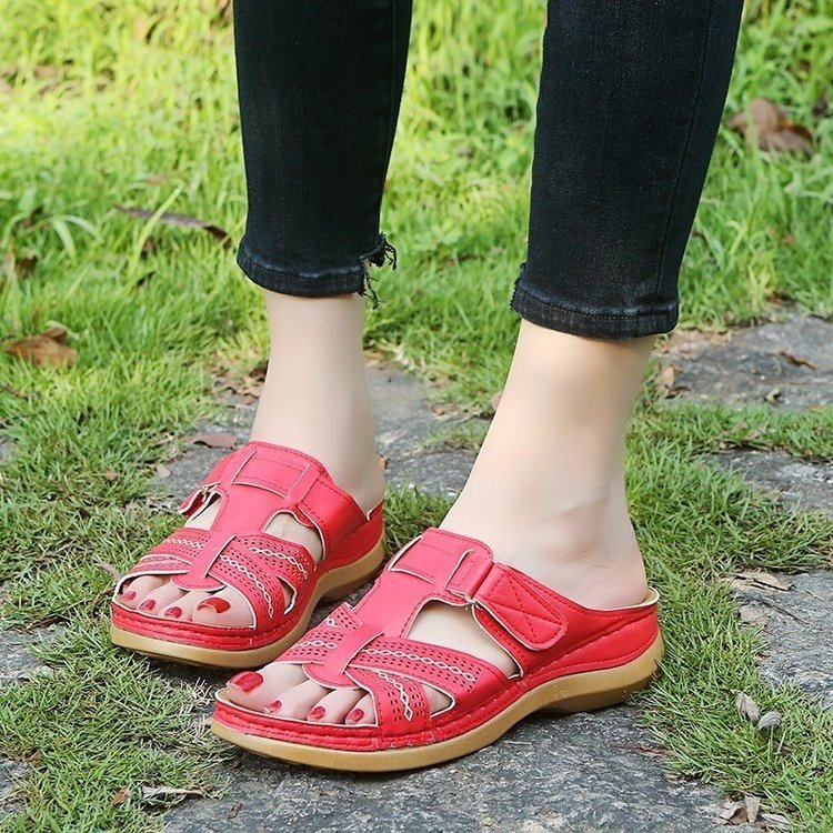 Damen Komfortable Riemensandalen mit verstellbarem Riemen und ergonomischer Sohle Stalluxe