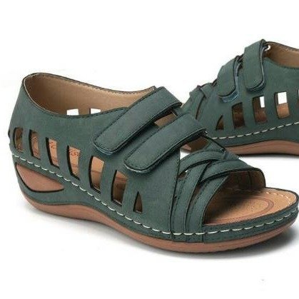 Damen Bequeme Clogs mit verstellbaren Riemen und anatomischem Fußbett Stalluxe