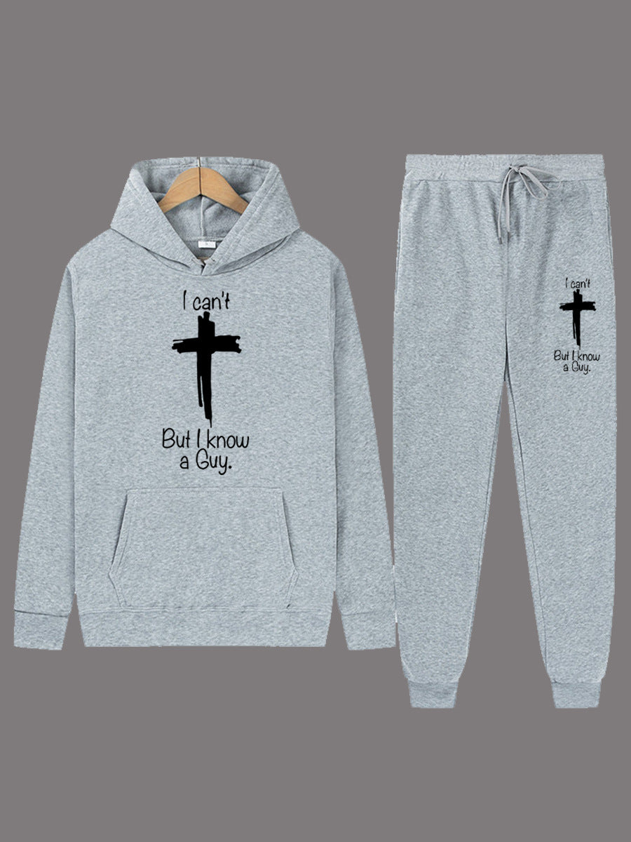 Damen Hoodie- und Jogginghose Set mit inspirierendem Schriftzug Stalluxe