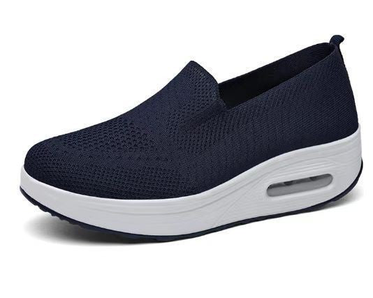 Damen Sportliche Slip-On Sneakers mit luftiger Mesh-Oberfläche und innovativer Dämpfung Stalluxe