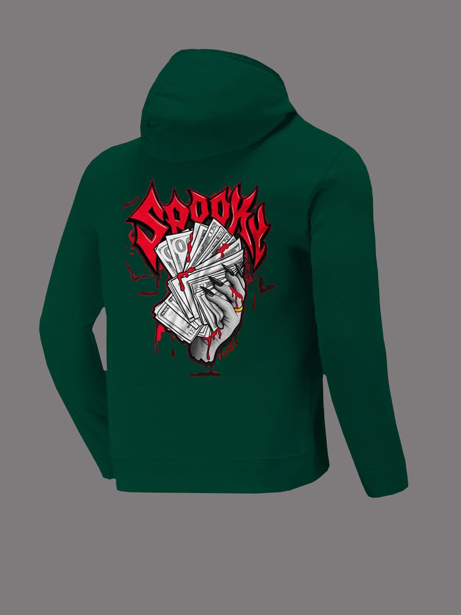 Damen Kapuzenpullover mit kreativer Grafik und hoher Passform Stalluxe