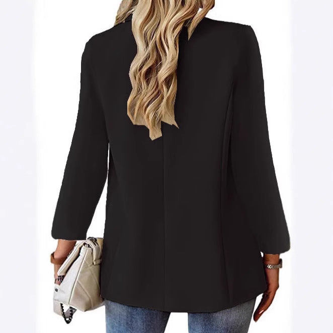 Damen Eleganter Oversized Blazer mit Taillierung und praktischen Taschen Stalluxe