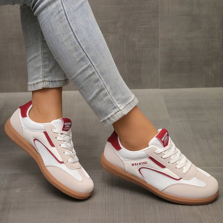 Damen Sportliche Sneaker mit atmungsaktiver Mesh-Oberfläche und rutschfester Sohle Stalluxe