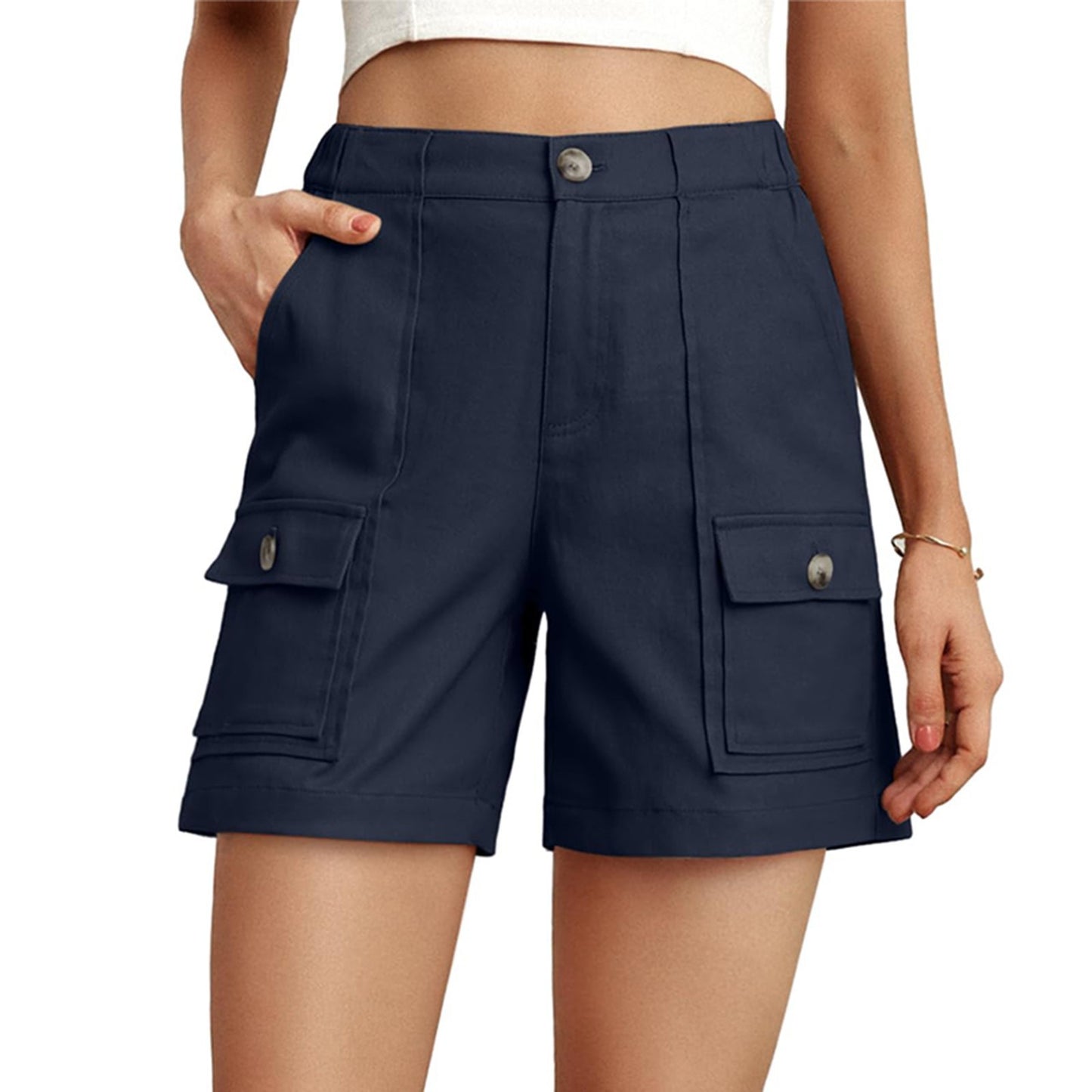 Damen Cargo Shorts Stalluxe