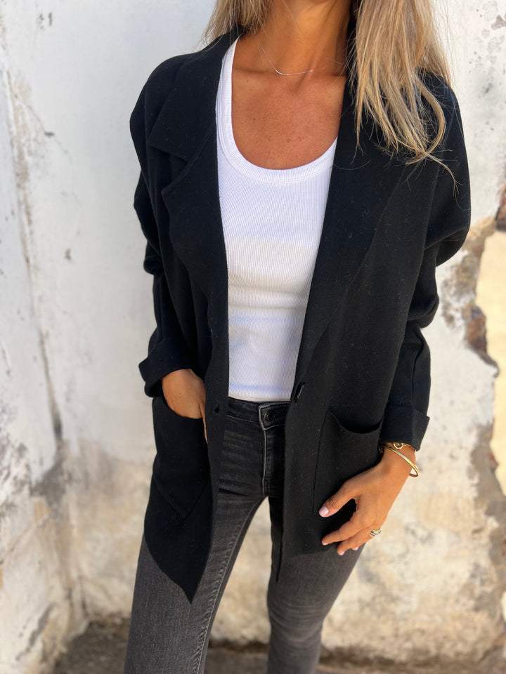 Women's Relaxed Fit Oversized Blazer Stalluxe