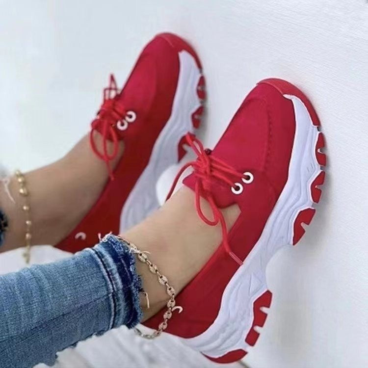 Damen Komfortable und modische Sneaker mit dämpfender Sohle Stalluxe