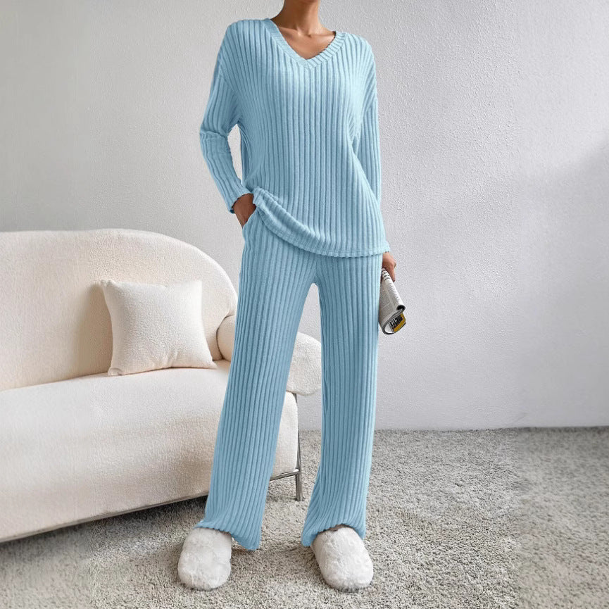 Damen gemütlicher Strickanzug Stalluxe