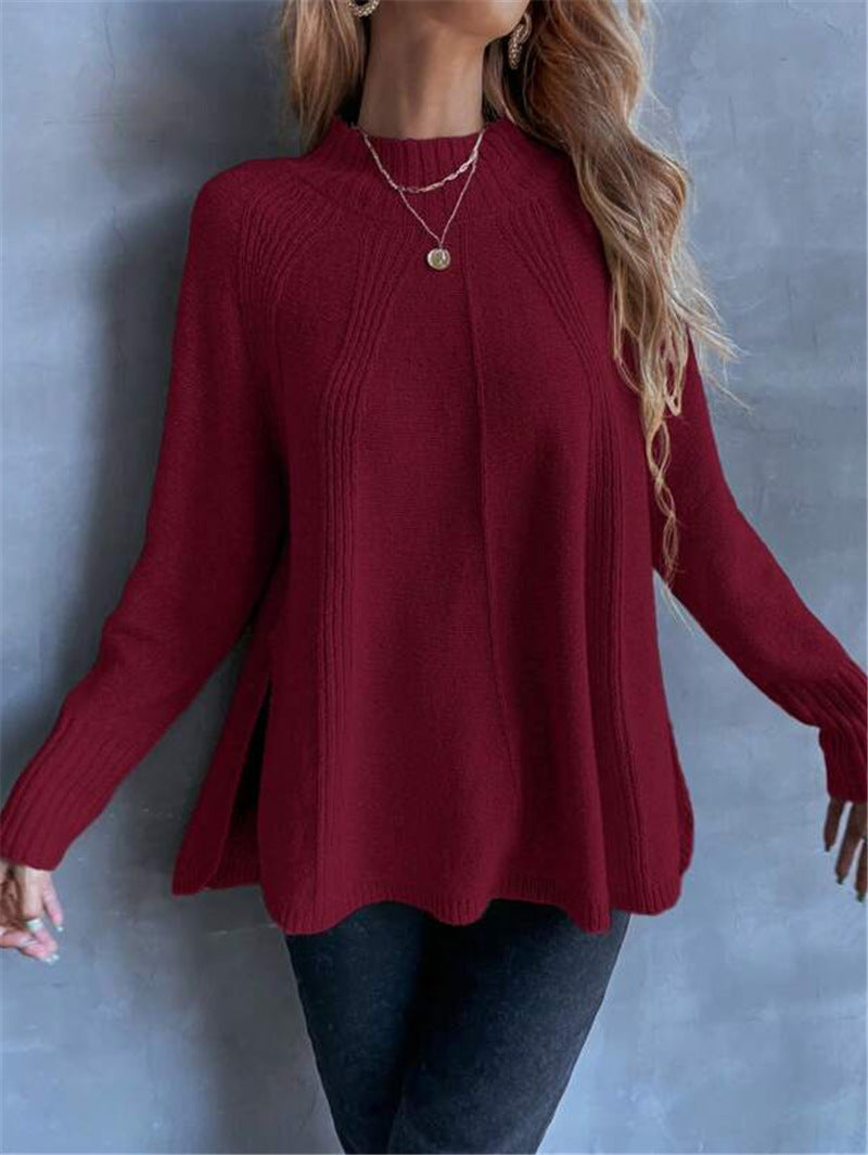 Damen Oversized Strickpullover Stalluxe