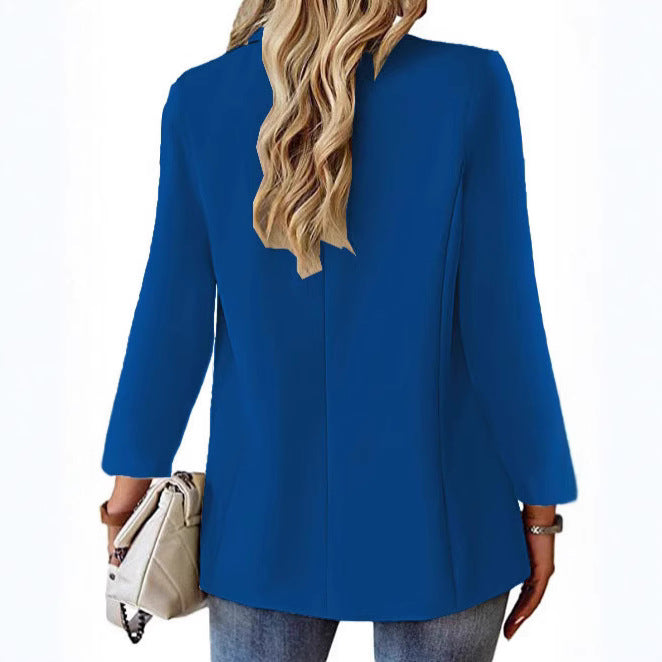 Damen Eleganter Oversized Blazer mit Taillierung und praktischen Taschen Stalluxe