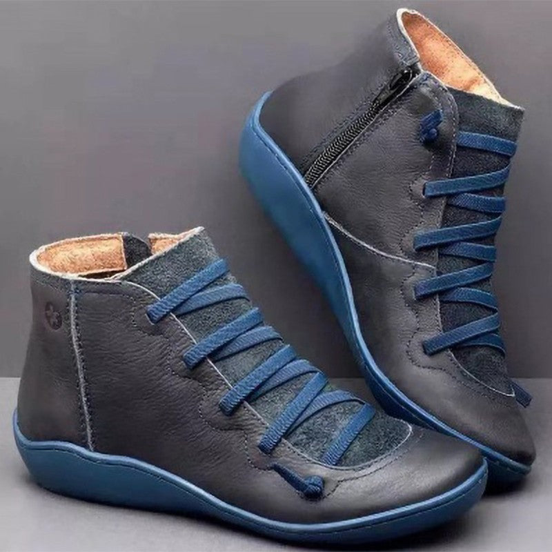 Damen Hohe Sneakers aus hochwertigem Leder mit modischen Akzenten Stalluxe