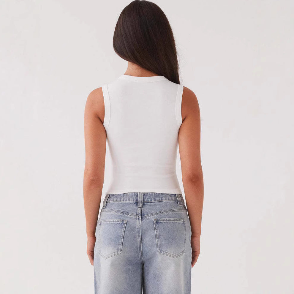 Damen tailliertes Schlafoberteil Stalluxe