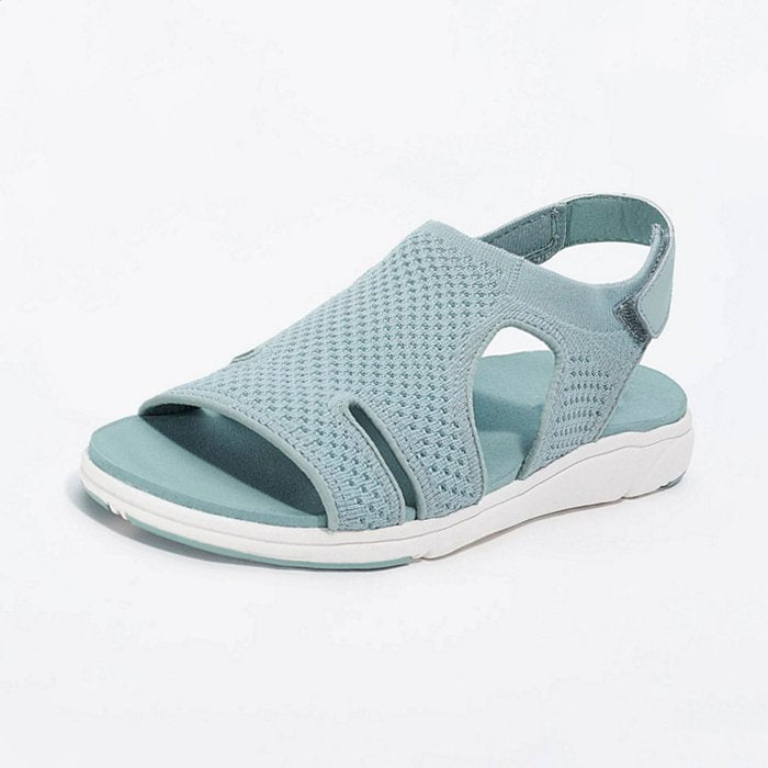 Damen bequeme Freizeitsandalen mit atmungsaktivem Obermaterial Stalluxe